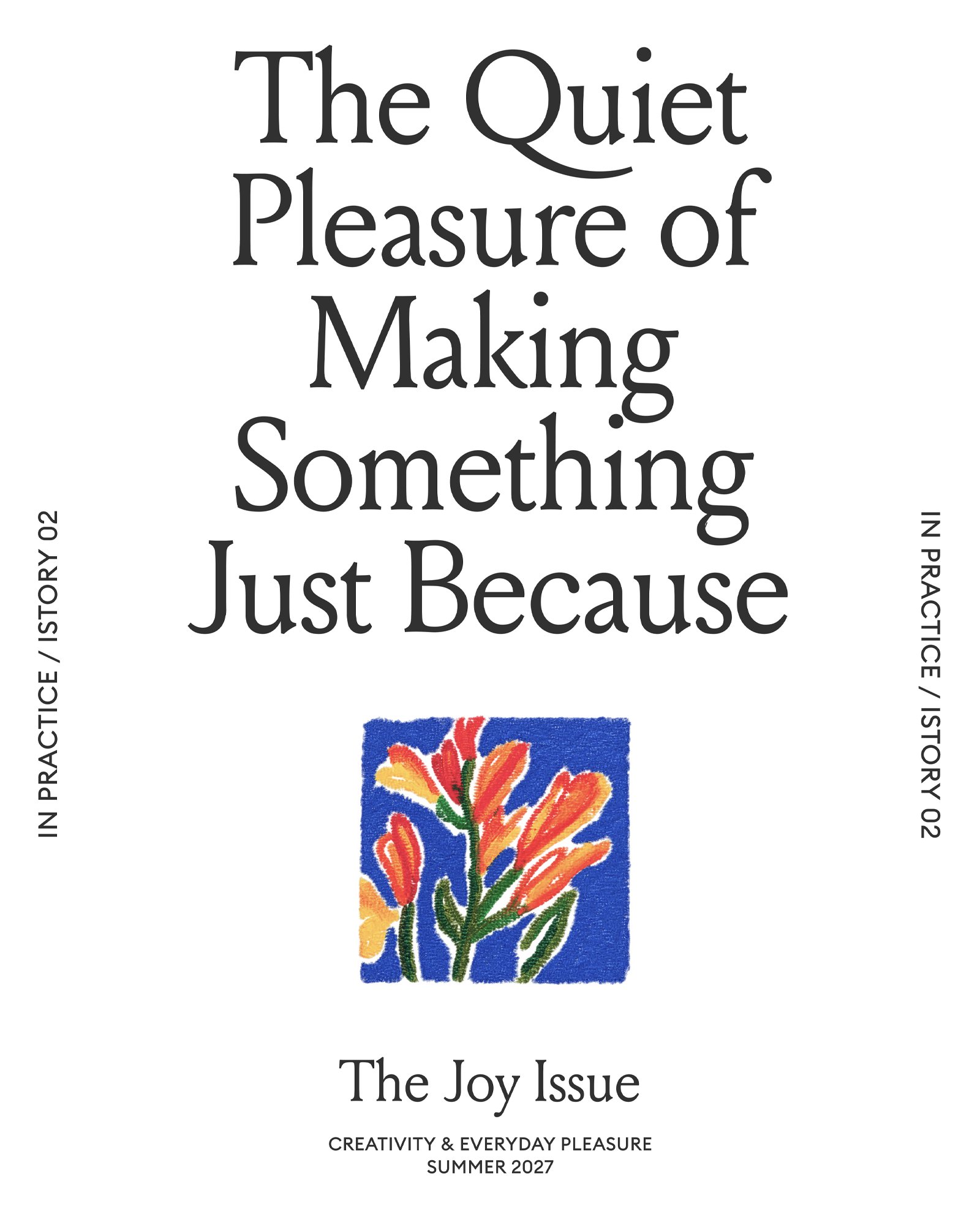 Goya magazine design series, image 2
