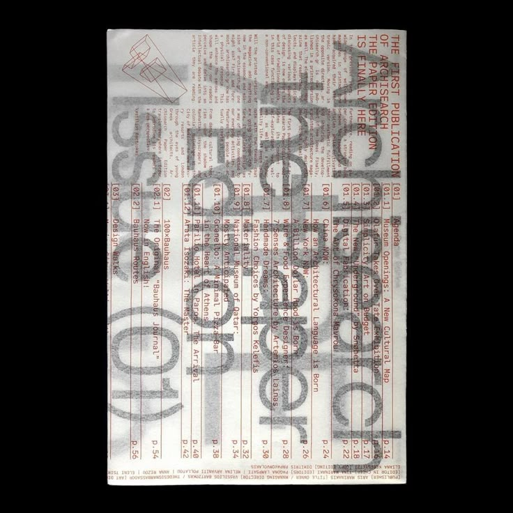 OddBall event poster on translucent folded paper, image 3