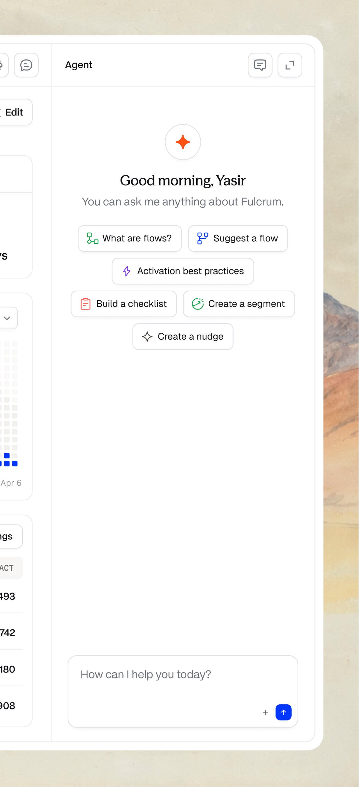 Fulcrum analytics dashboard interface, image 3