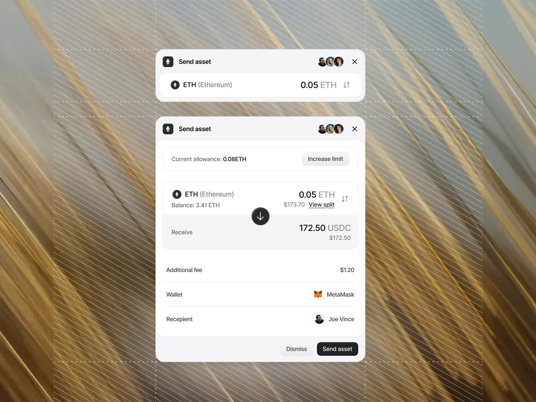Sales automation feature section concept, image 4