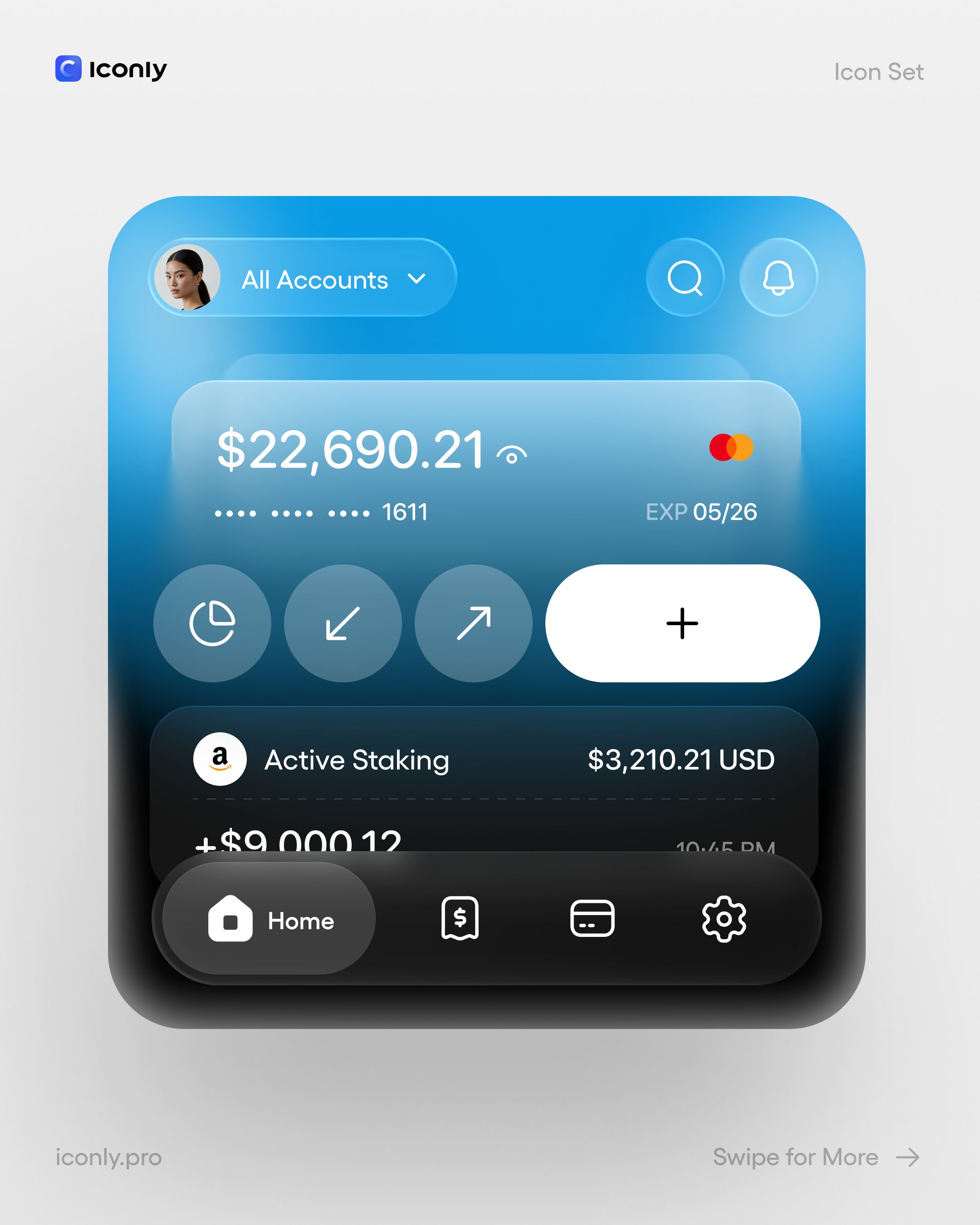 Financial icon from Iconly Pro, image 2