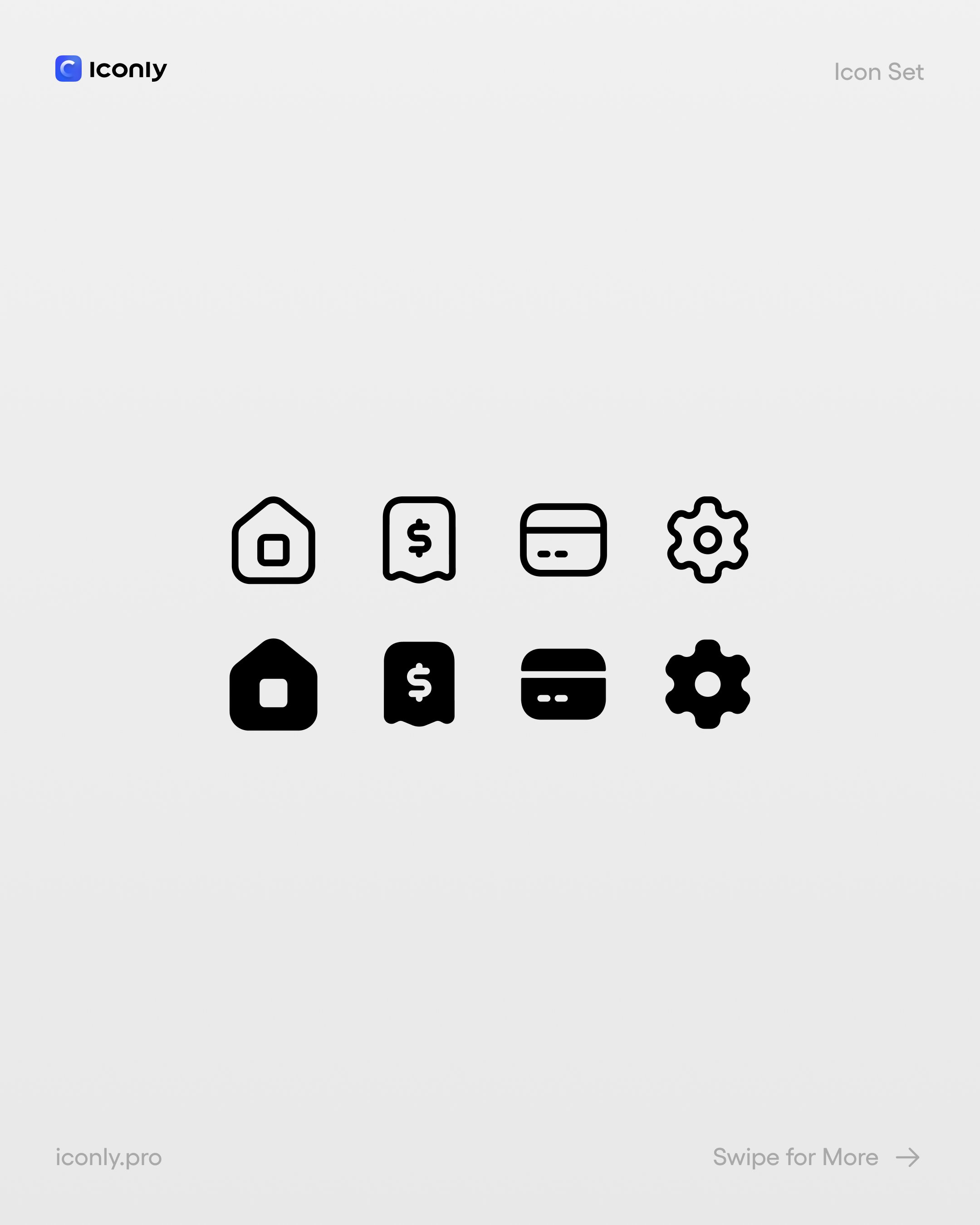 Financial icon from Iconly Pro, image 3