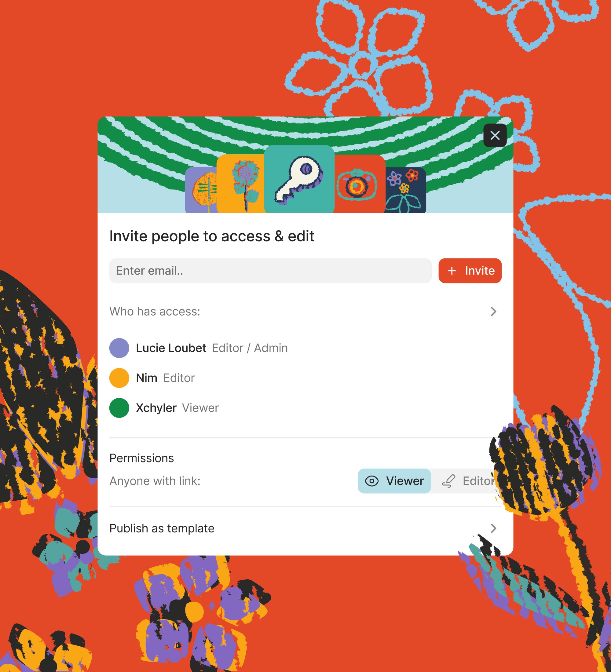 Dessn branded UI components, image 2