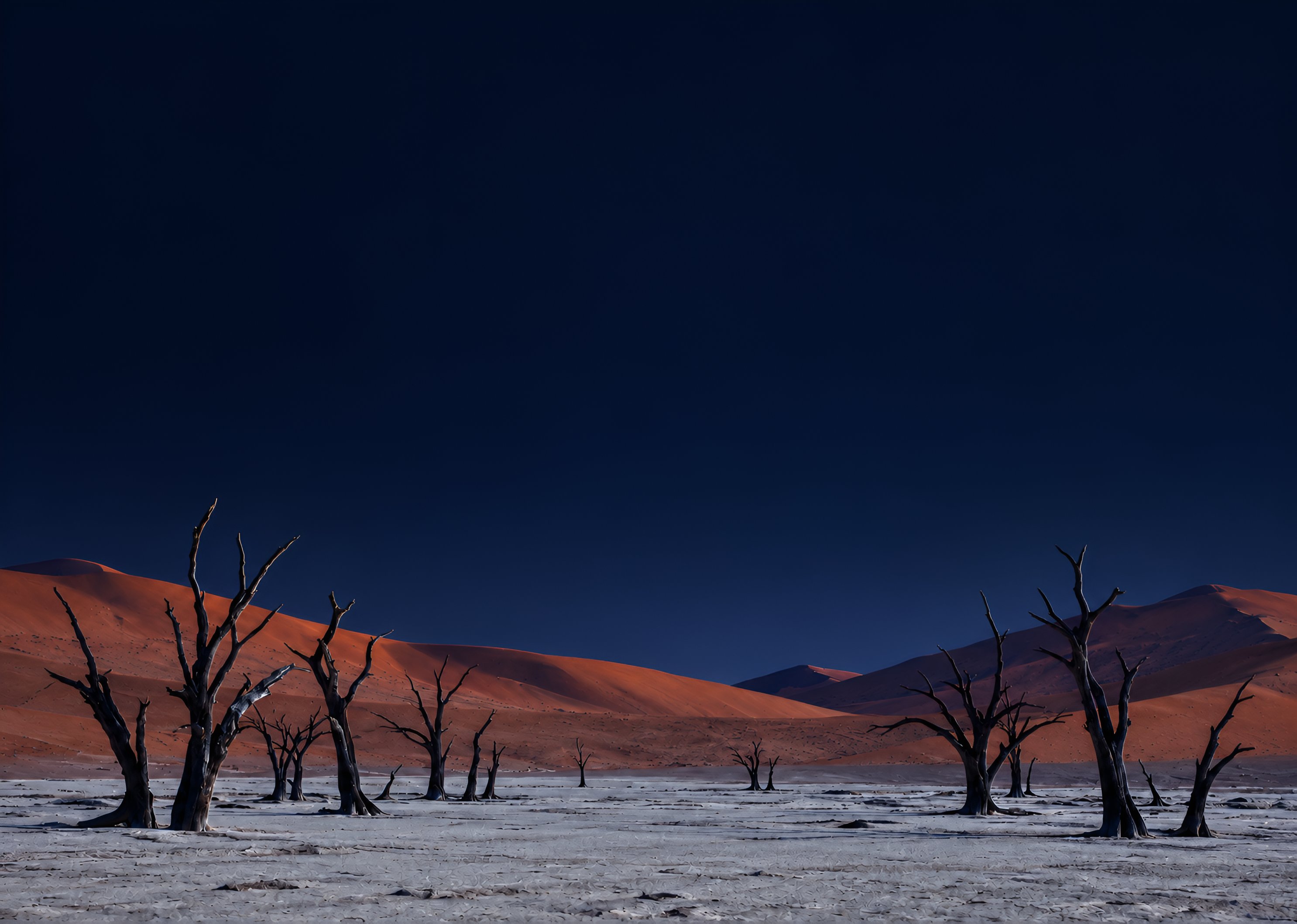 Neon mountain landscape wallpaper, image 3