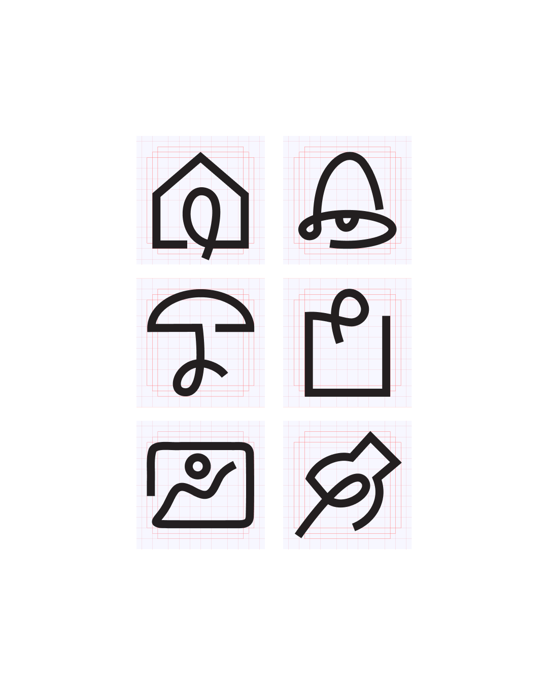 Continuous line icon carousel animation, image 4