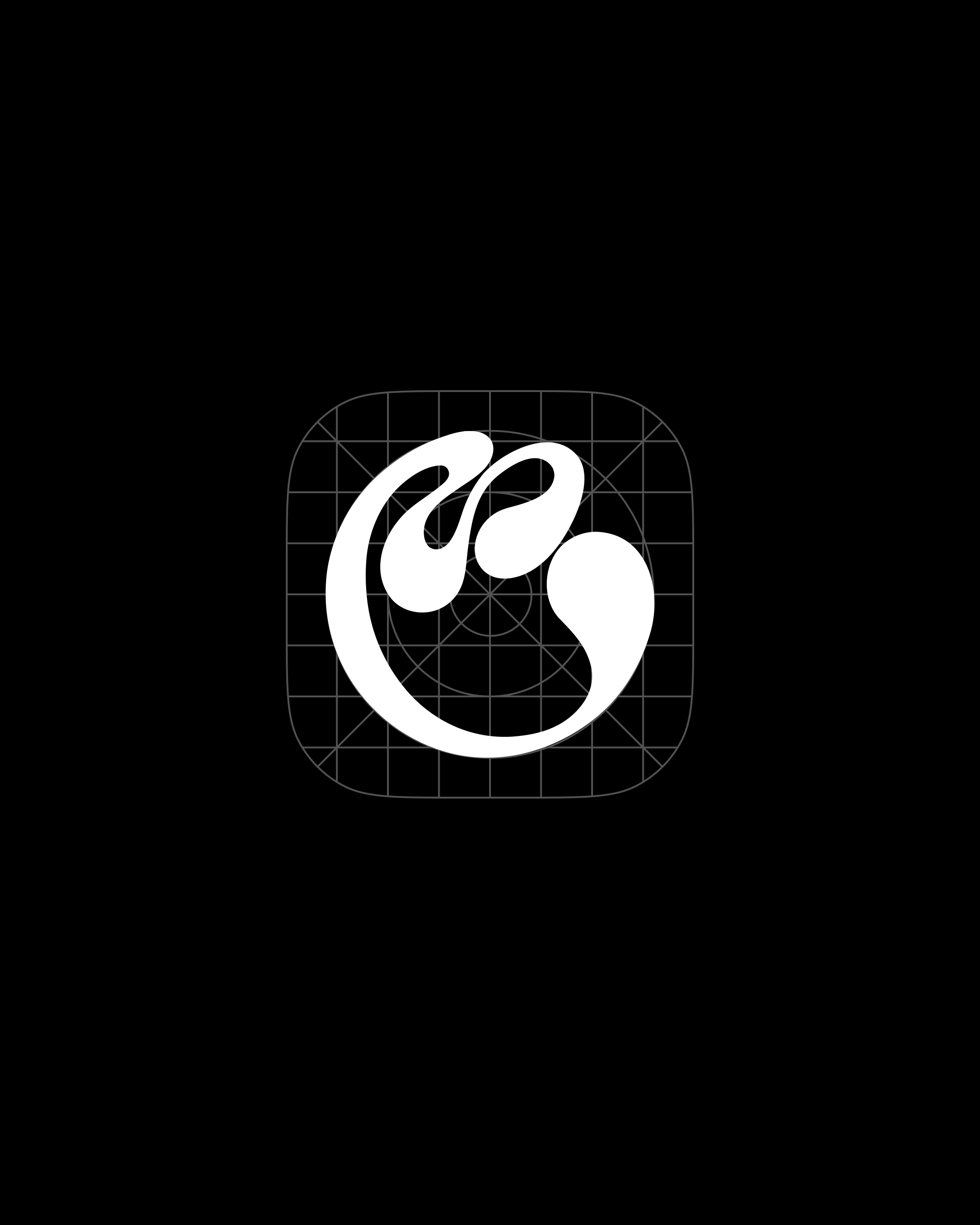 Abstract gradient app icon design, image 4