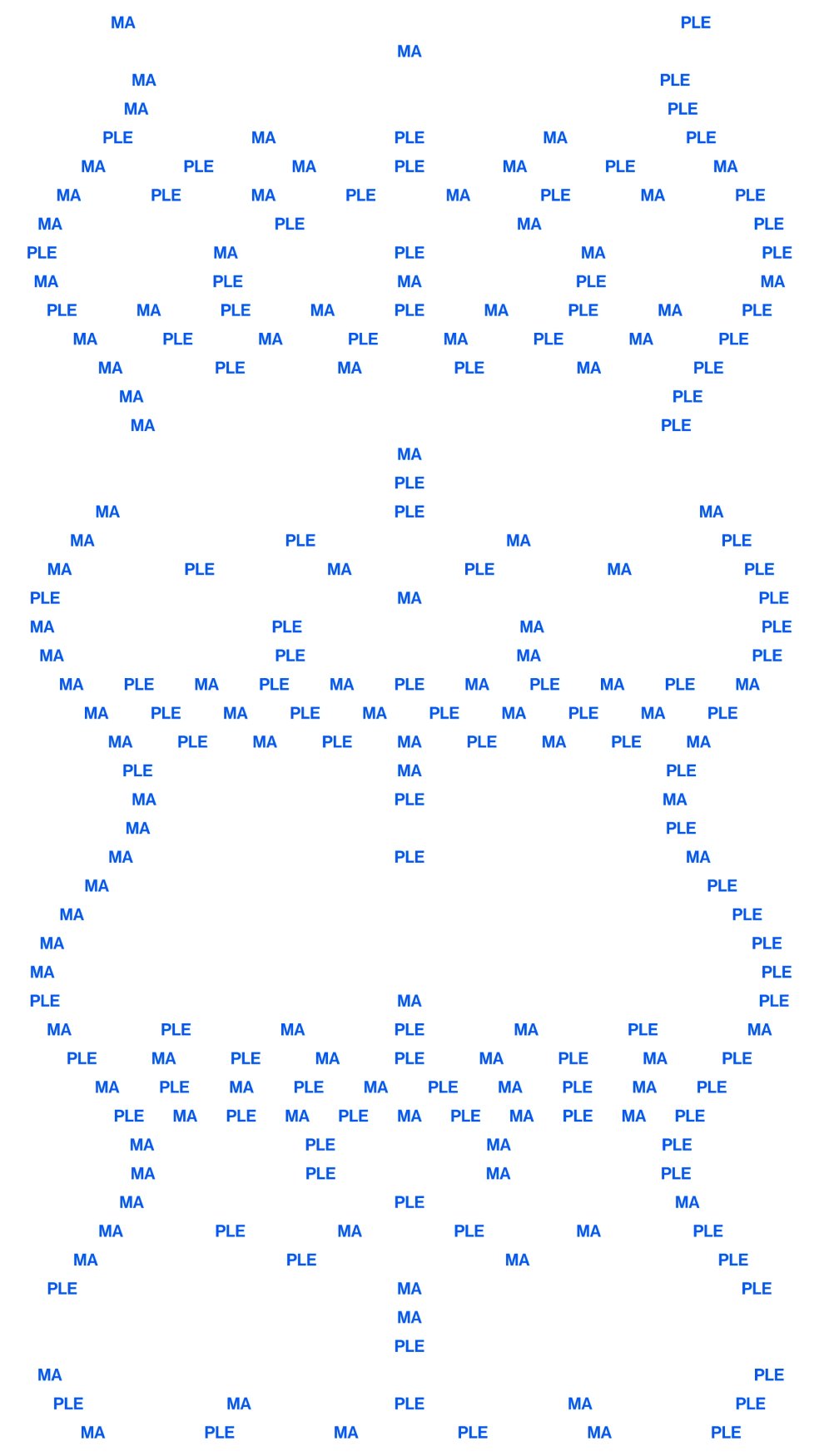ASCII typography poster composition, image 4
