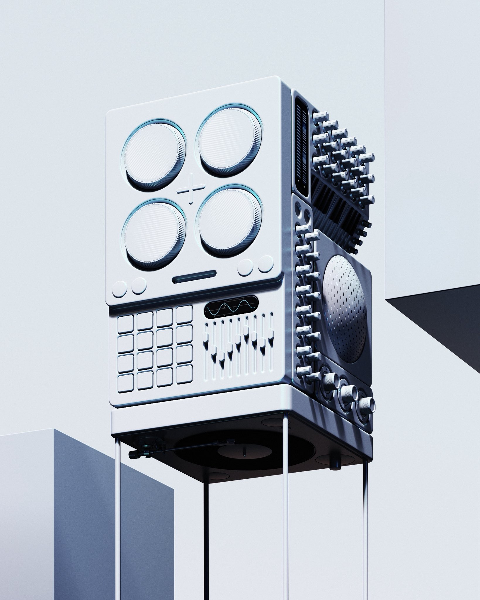 Custom PC 3D sculpture, image 4