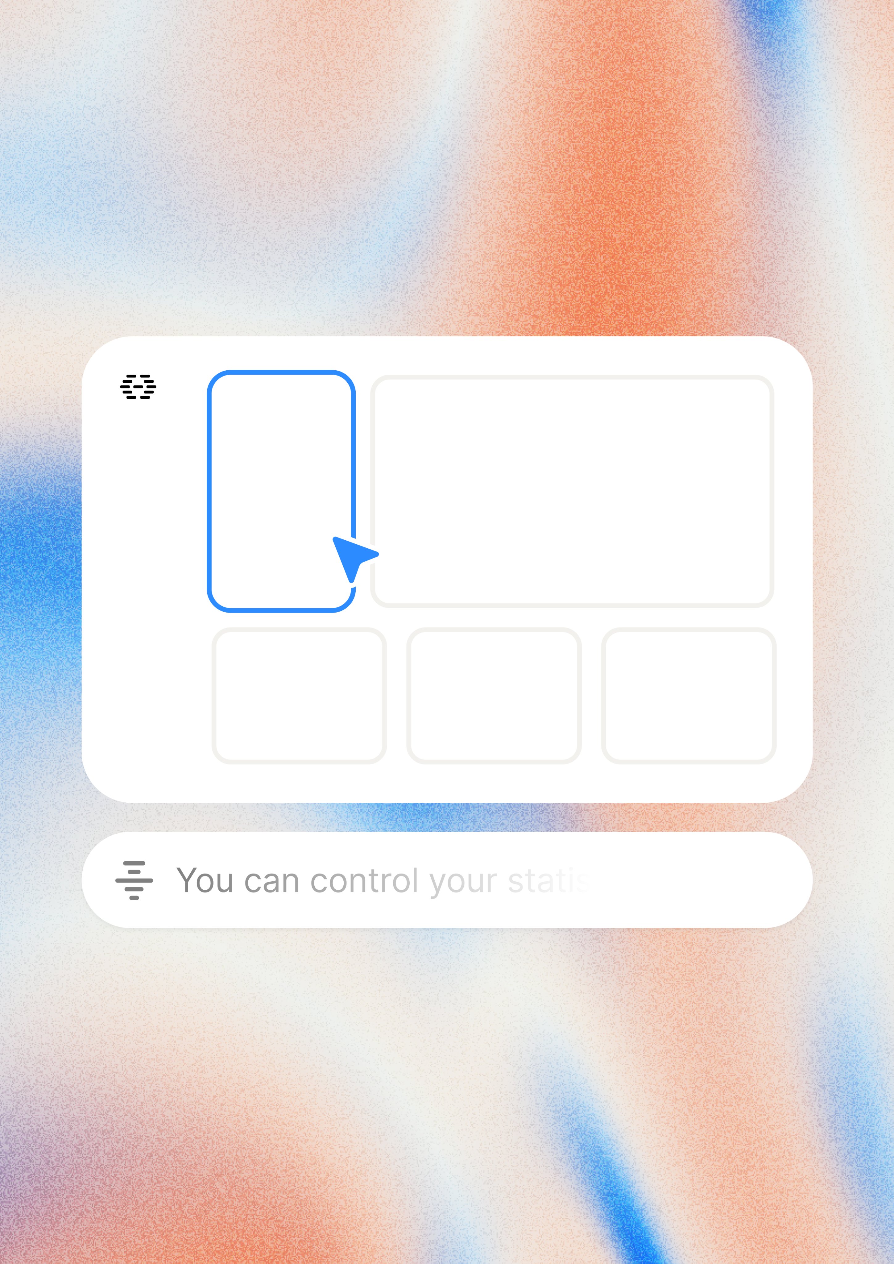 Hanhdold UI card component, image 2