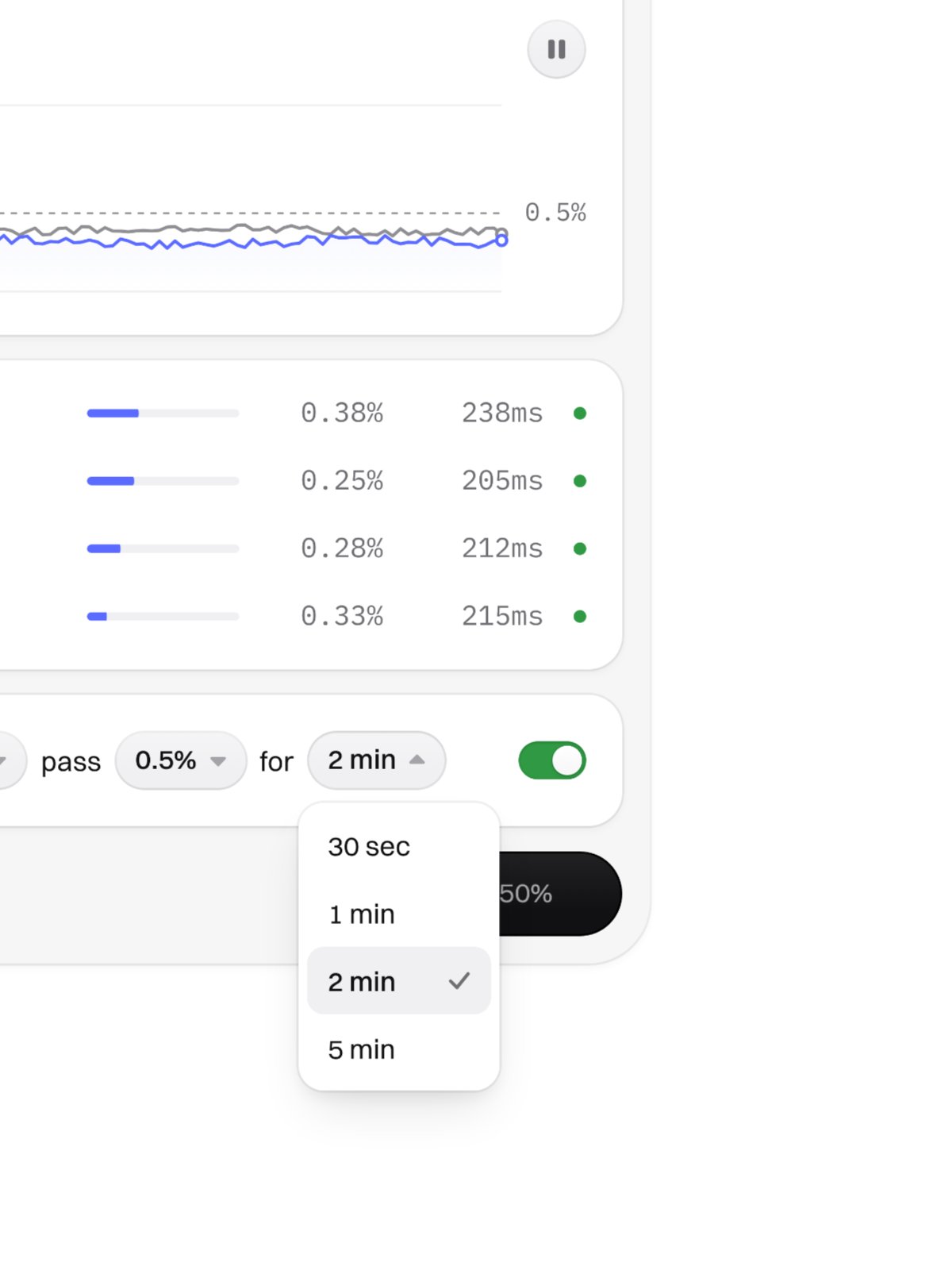 Deployment control interface component collection, image 3