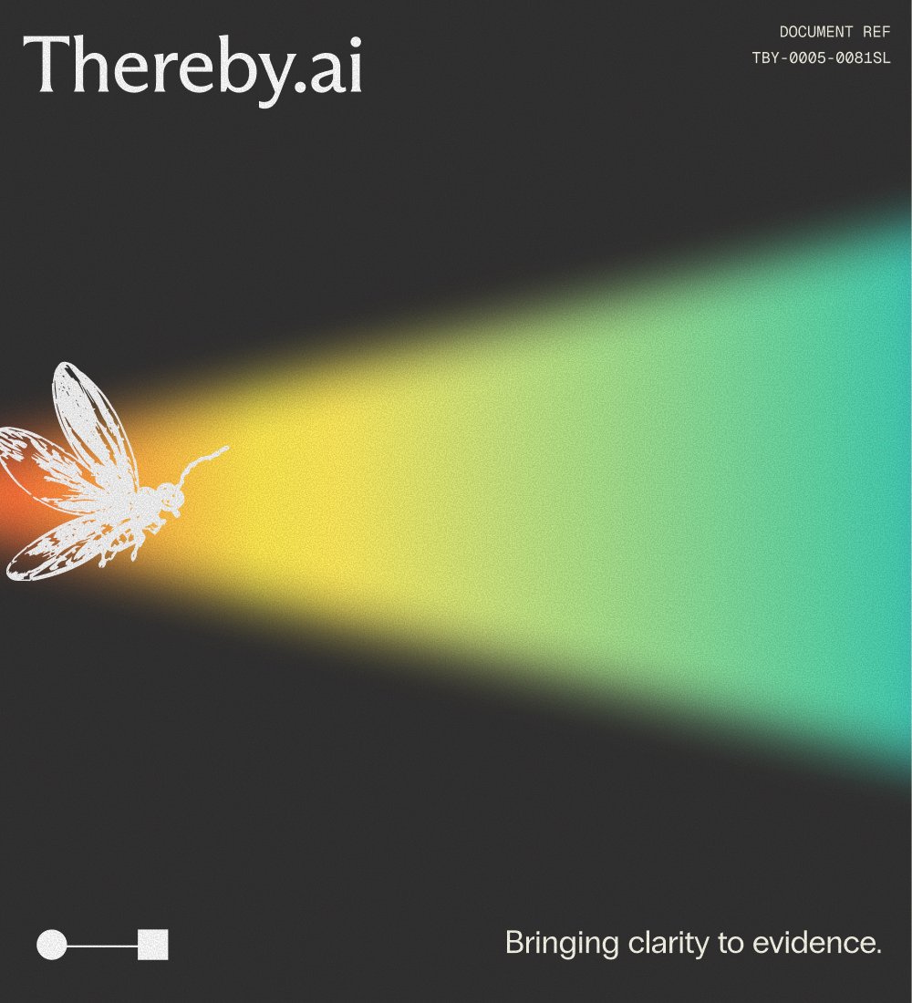 Thereby medical timeline branding poster, image 2