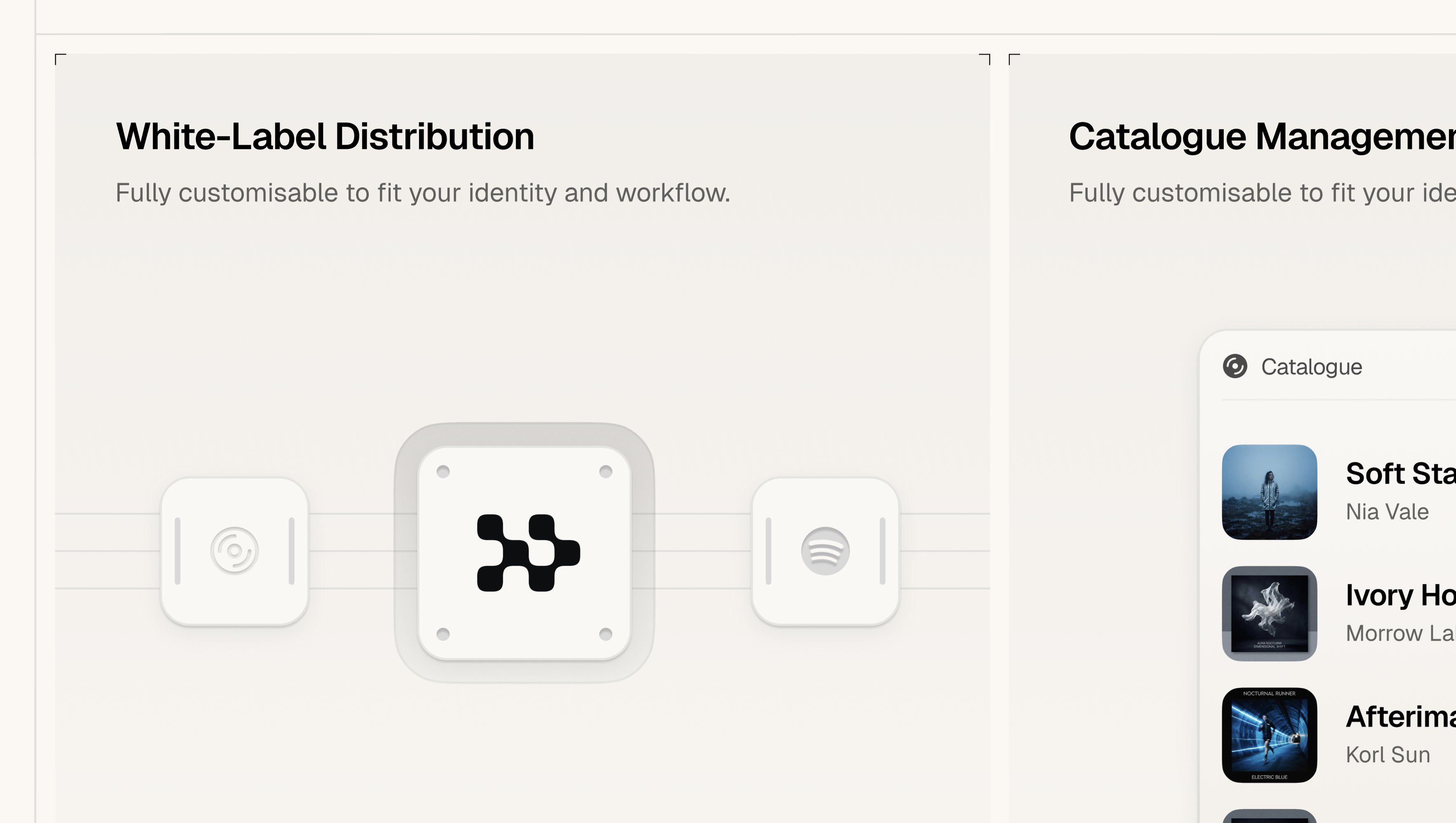 Music distribution platform workflow, image 4